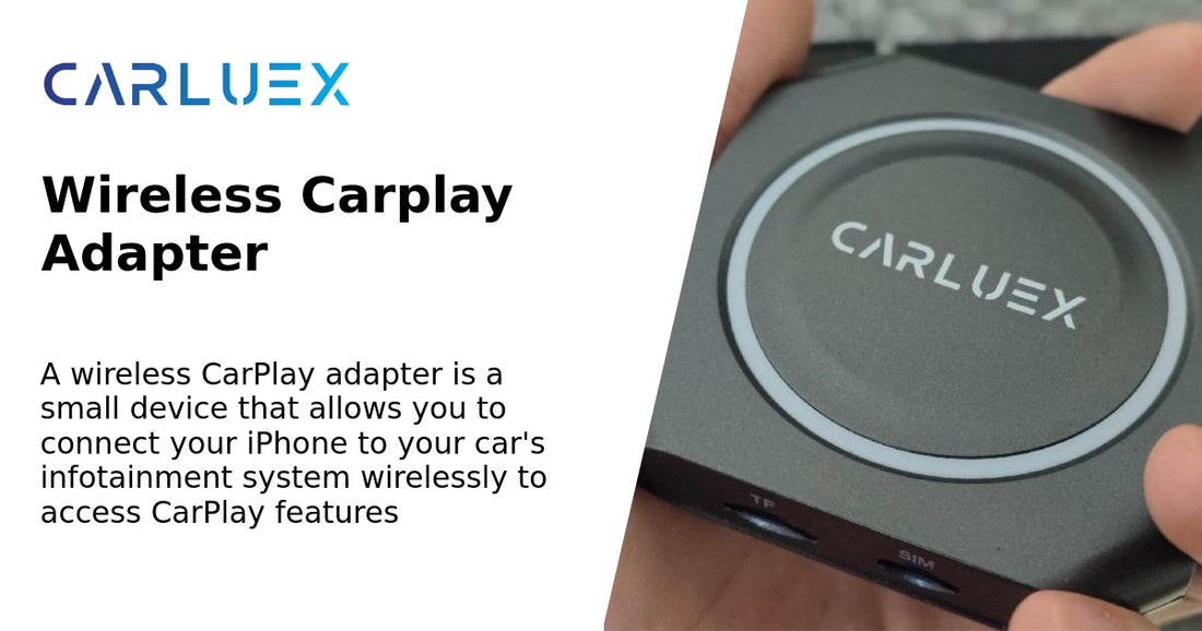 CARLUEX wireless carplay adapter