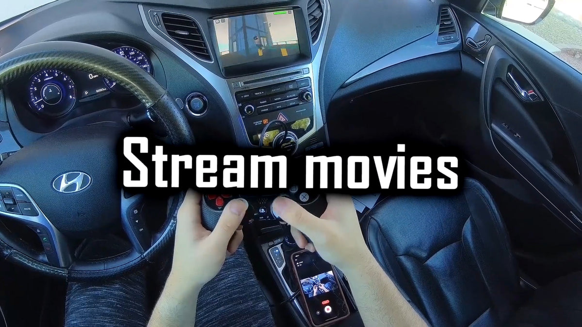 How to Play Games Stream Movies through Apple CarPlay Android Auto CAR ...