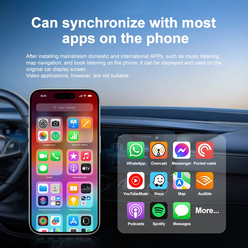 CARLUEX LINK Wireless CarPlay Adapter