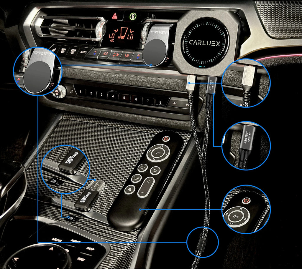 CARLUEX Complete Accessories Bundle - All Essential Parts in One Package