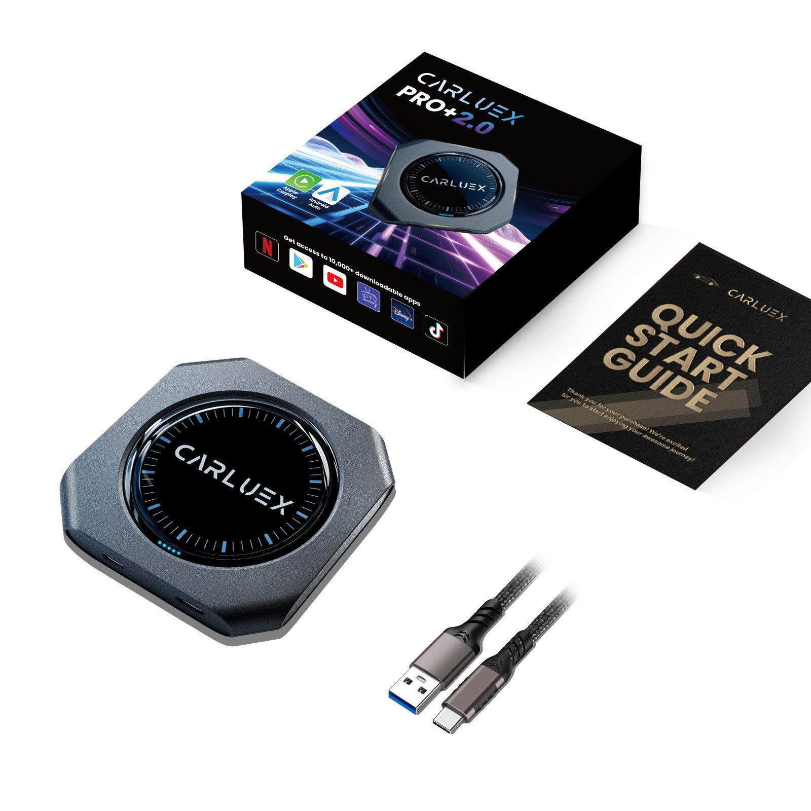 CARLUEX® PRO+ 2.0 Multimedia AI Box