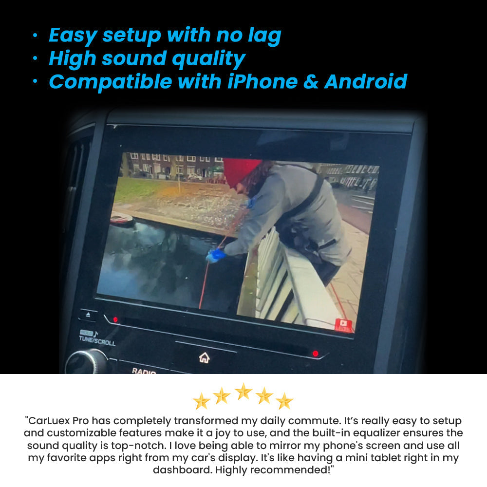 CARLUEX PRO Wireless CarPlay/Android Auto Adapter CarLuex Android Auto, Apple CarPlay, CarPlay, CarPlay Adapter