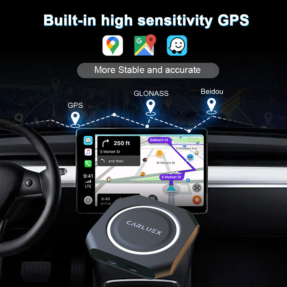 CARLUEX PRO Wireless CarPlay/Android Auto Adapter CarLuex Android Auto, Apple CarPlay, CarPlay, CarPlay Adapter