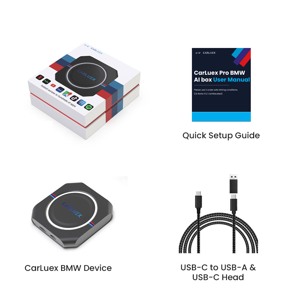 CARLUEX for BMW Wireless CarPlay Adapter CarLuex Apple CarPlay, CarPlay, CarPlay Adapter