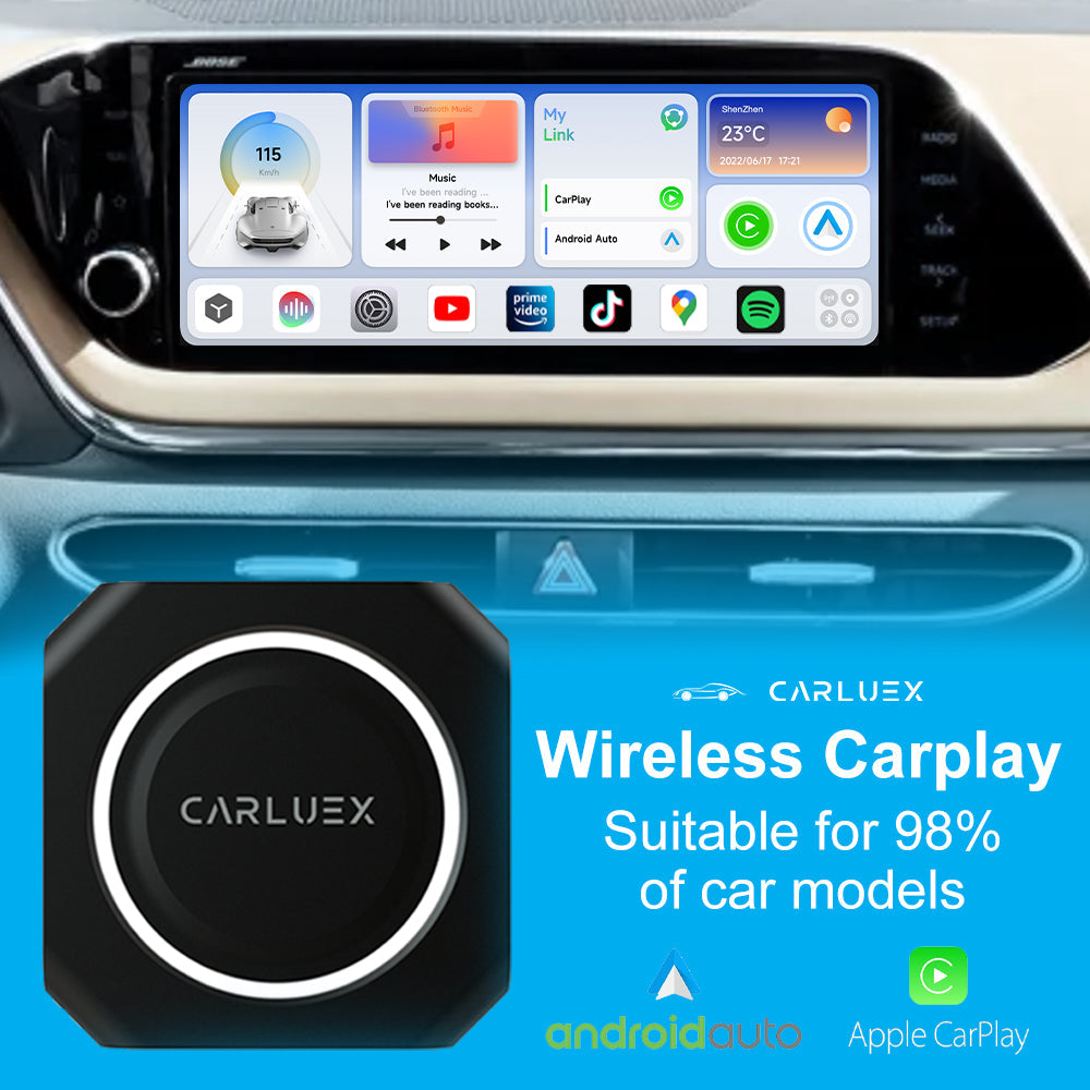 CARLUEX PRO WIRELESS CARPLAY ANDROID AUTO